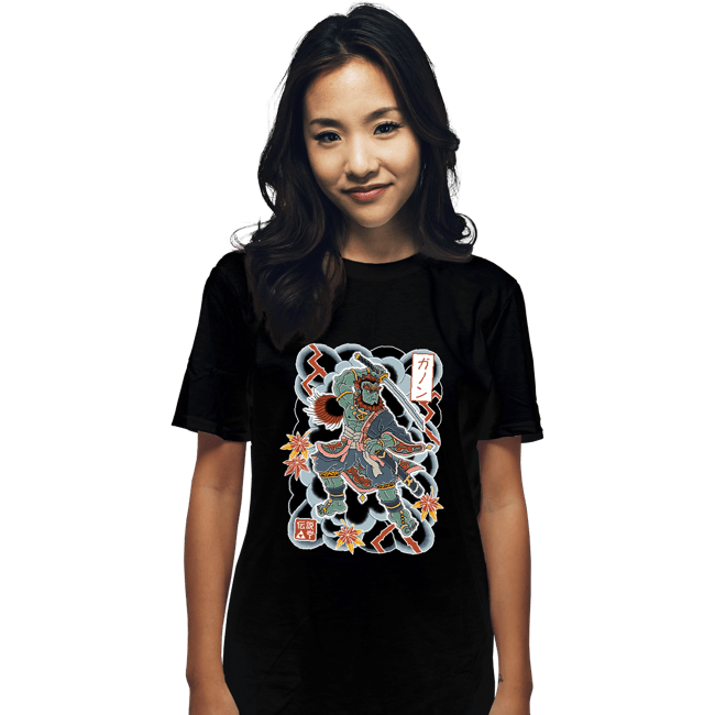 Daily_Deal_Shirts T-Shirts, Unisex / Small / Black Irezumi Ganon