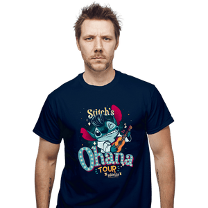 Daily_Deal_Shirts T-Shirts, Unisex / Small / Navy Ohana Tour