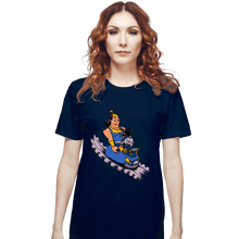 Load image into Gallery viewer, Daily_Deal_Shirts T-Shirts, Unisex / Small / Navy Emperor&#39;s New Roller Coaster
