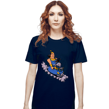 Daily_Deal_Shirts T-Shirts, Unisex / Small / Navy Emperor's New Roller Coaster