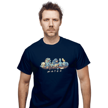 Shirts T-Shirts, Unisex / Small / Navy Water Friends