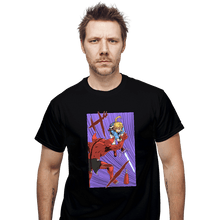 Load image into Gallery viewer, Secret_Shirts T-Shirts, Unisex / Small / Black Link Slash
