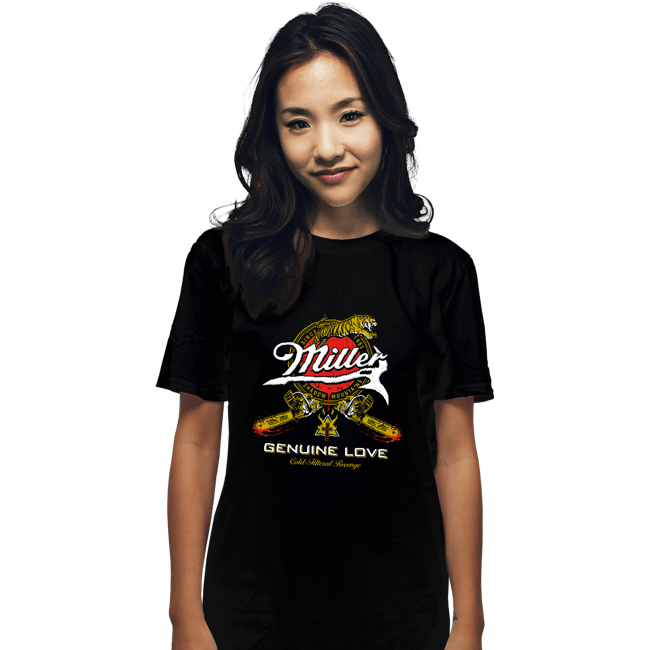 Shirts T-Shirts, Unisex / Small / Black Miller Red