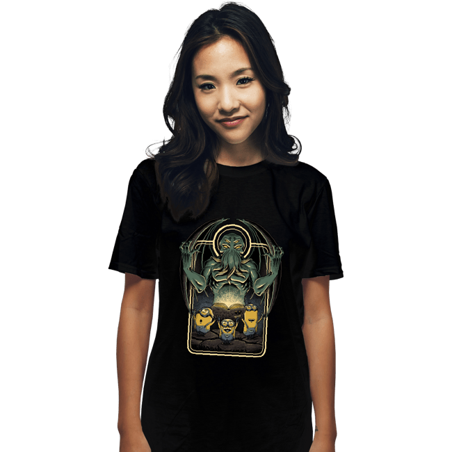 Daily_Deal_Shirts T-Shirts, Unisex / Small / Black Summoning Cthulhu!