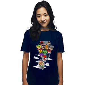 Shirts T-Shirts, Unisex / Small / Navy Excelsior!
