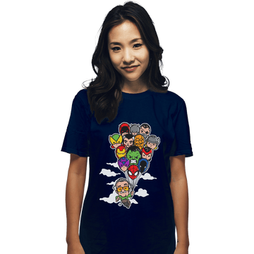 Shirts T-Shirts, Unisex / Small / Navy Excelsior!