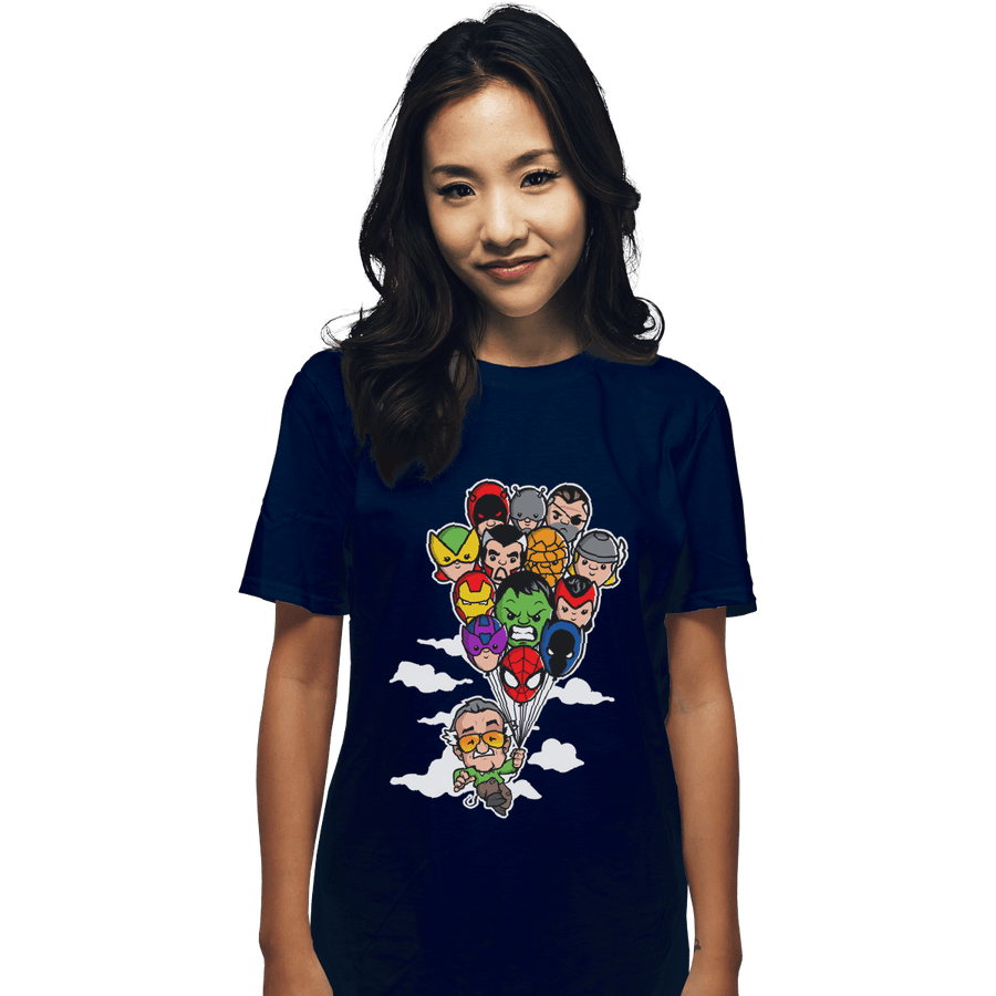 Shirts T-Shirts, Unisex / Small / Navy Excelsior!
