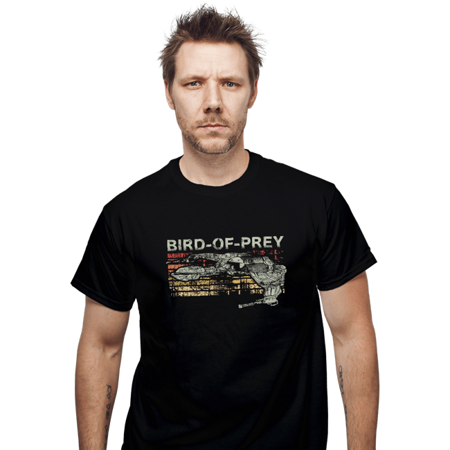 Shirts T-Shirts, Unisex / Small / Black Retro Bird Of Prey