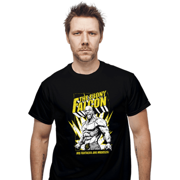 Secret_Shirts T-Shirts, Unisex / Small / Black The Ebony Falcon