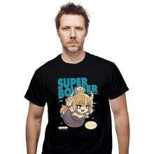 Load image into Gallery viewer, Shirts T-Shirts, Unisex / Small / Black Super Bowsette

