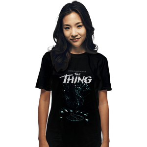 Shirts T-Shirts, Unisex / Small / Black The Thing