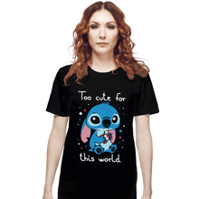 Load image into Gallery viewer, Secret_Shirts T-Shirts, Unisex / Small / Black Too Cute
