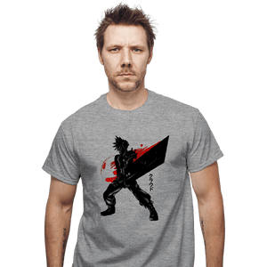Shirts T-Shirts, Unisex / Small / Sports Grey Crimson Ex Soldier