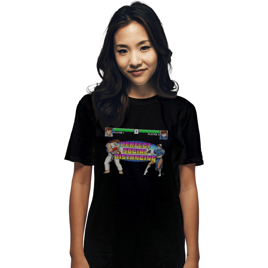 Shirts T-Shirts, Unisex / Small / Black Street COVID Fighter