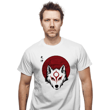 Load image into Gallery viewer, Shirts T-Shirts, Unisex / Small / White Red Sun God
