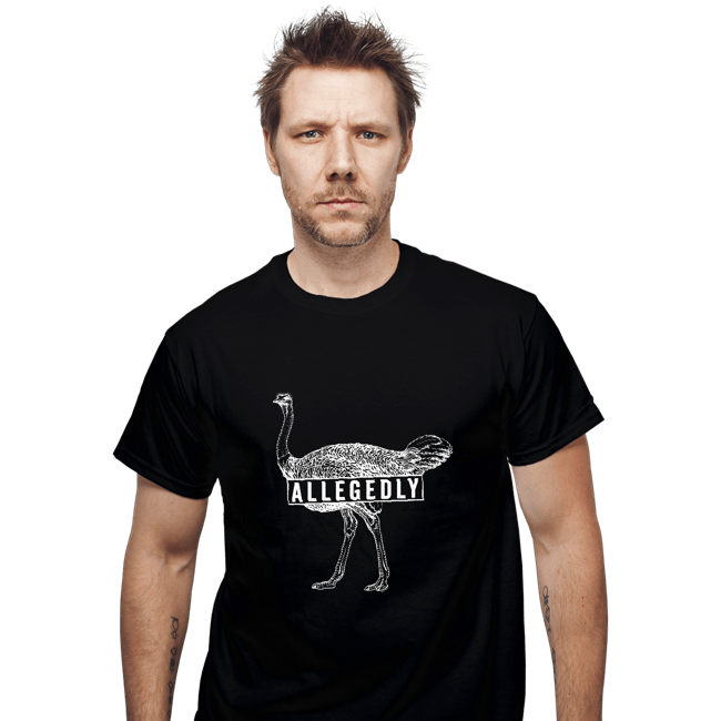 Secret_Shirts T-Shirts, Unisex / Small / Black Ostrich