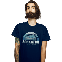 Load image into Gallery viewer, Shirts T-Shirts, Unisex / Small / Navy Vintage Scranton
