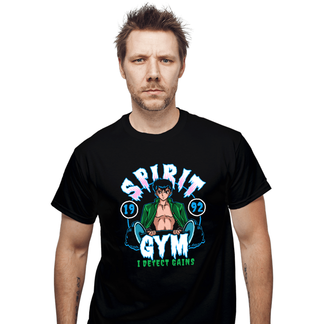 Daily_Deal_Shirts T-Shirts, Unisex / Small / Black Spirit Gym
