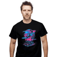 Load image into Gallery viewer, Shirts T-Shirts, Unisex / Small / Black Glitch Cyborg
