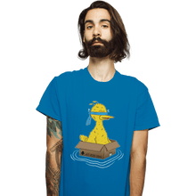 Load image into Gallery viewer, Shirts T-Shirts, Unisex / Small / Sapphire Big Bird Box
