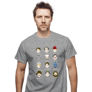 Shirts T-Shirts, Unisex / Small / Sports Grey Robin Williams