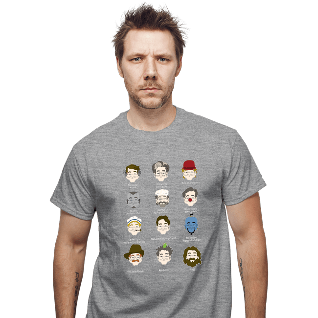 Shirts T-Shirts, Unisex / Small / Sports Grey Robin Williams