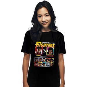 Shirts T-Shirts, Unisex / Small / Black King Of Pop Fighters