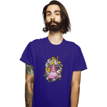 Load image into Gallery viewer, Secret_Shirts T-Shirts, Unisex / Small / Violet Ameri-cat Beauty
