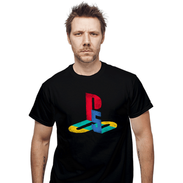 Shirts T-Shirts, Unisex / Small / Black PS5 Classic
