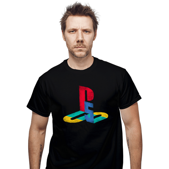 Shirts T-Shirts, Unisex / Small / Black PS5 Classic