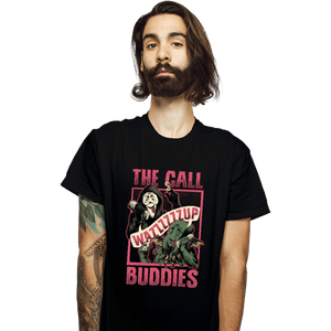 Daily_Deal_Shirts T-Shirts, Unisex / Small / Black Cthulhu Call Buddies