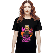 Load image into Gallery viewer, Shirts T-Shirts, Unisex / Small / Black Bow To The Queen
