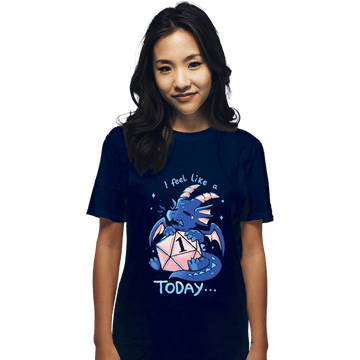 Daily_Deal_Shirts T-Shirts, Unisex / Small / Navy Rolled A 1 Today