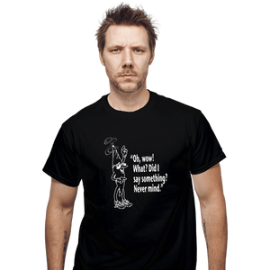 Secret_Shirts T-Shirts, Unisex / Small / Black Oh Wow
