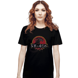 Shirts T-Shirts, Unisex / Small / Black LV-426