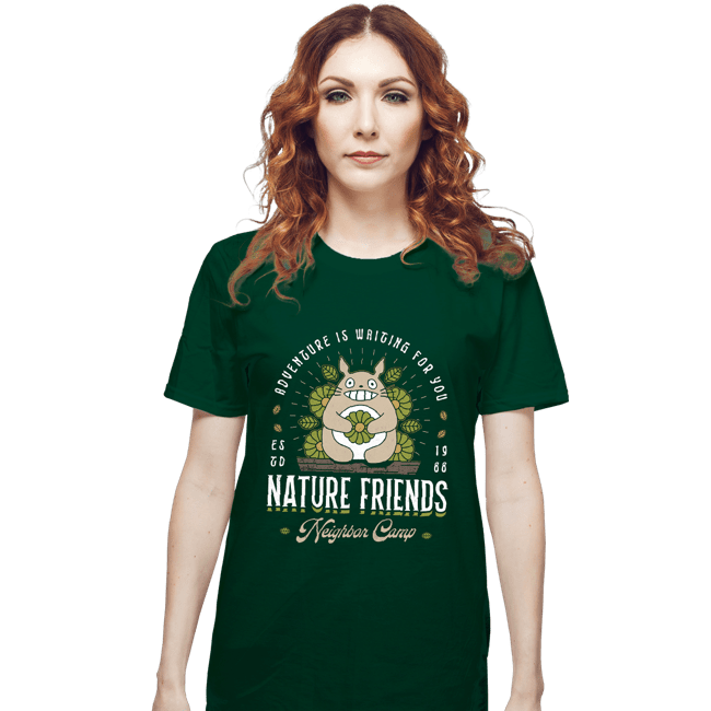Secret_Shirts T-Shirts, Unisex / Small / Forest Nature Neighbor Camp