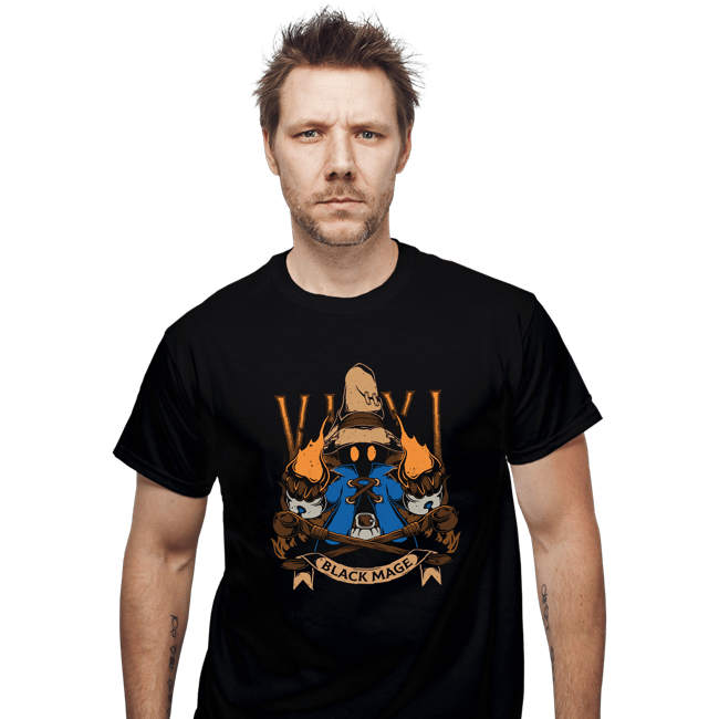 Shirts T-Shirts, Unisex / Small / Black Vivi Black Mage