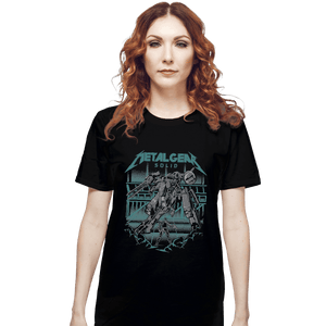 Shirts T-Shirts, Unisex / Small / Black Heavy Metal Gear