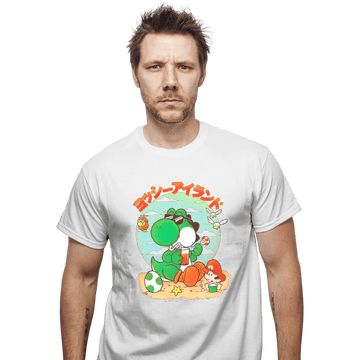 Daily_Deal_Shirts T-Shirts, Unisex / Small / White Yoshi Vacation