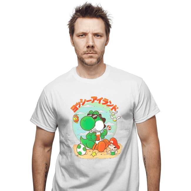 Daily_Deal_Shirts T-Shirts, Unisex / Small / White Yoshi Vacation