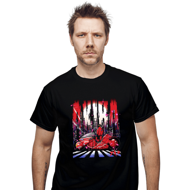 Secret_Shirts T-Shirts, Unisex / Small / Black Neon Akira City