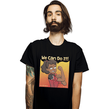 Shirts T-Shirts, Unisex / Small / Black Lower Decks Can Do It