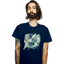 Load image into Gallery viewer, Daily_Deal_Shirts T-Shirts, Unisex / Small / Navy Future Heroes
