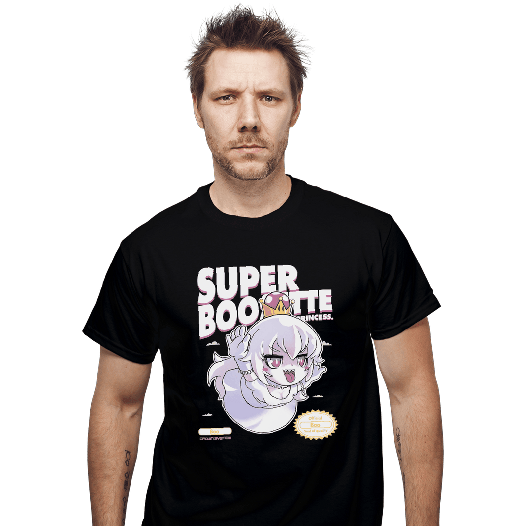 Shirts T-Shirts, Unisex / Small / Black Super Boosette