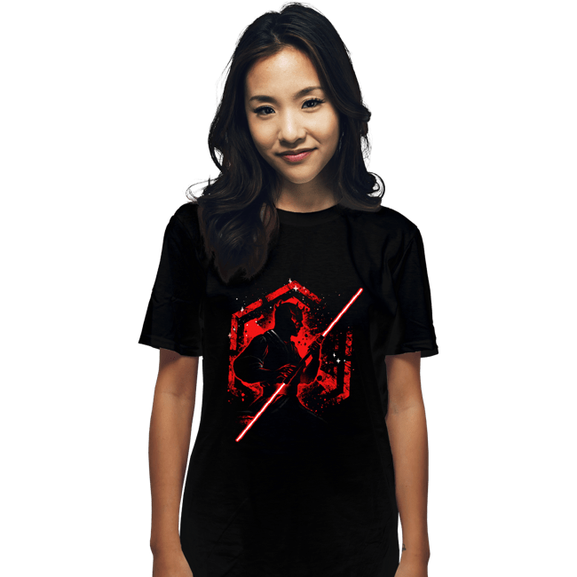 Shirts T-Shirts, Unisex / Small / Black Double-Bladed Warrior