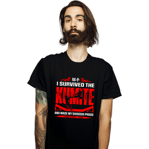 Daily_Deal_Shirts T-Shirts, Unisex / Small / Black I Survived The Kumite