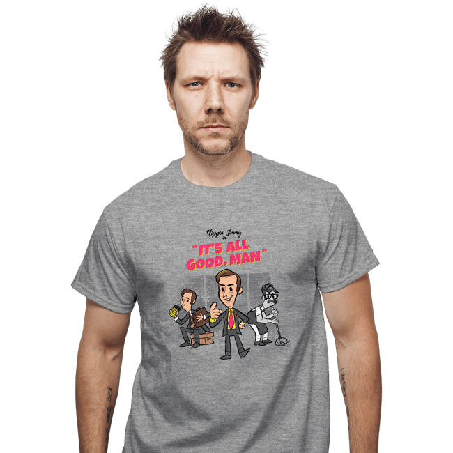 Secret_Shirts T-Shirts, Unisex / Small / Sports Grey It's All Good Man