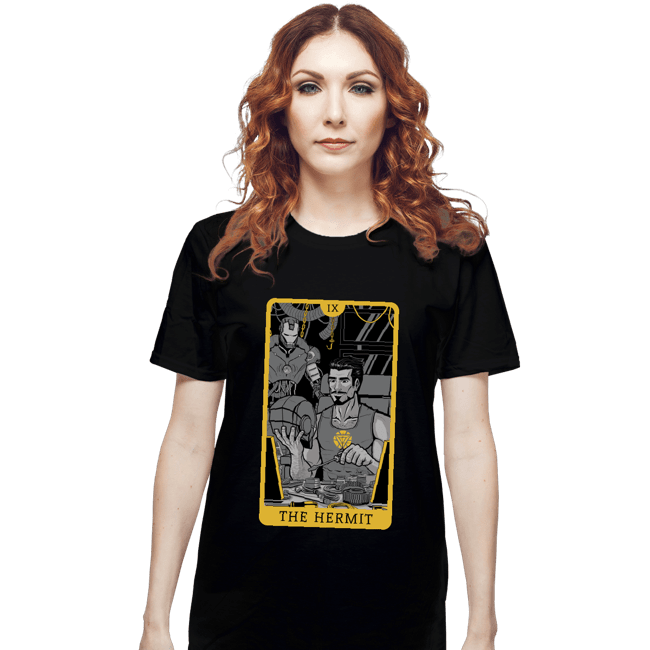 Secret_Shirts T-Shirts, Unisex / Small / Black The Iron Hermit