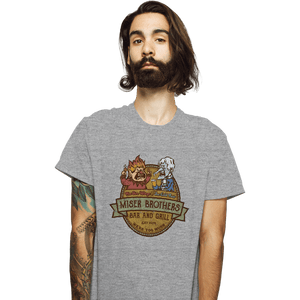 Daily_Deal_Shirts T-Shirts, Unisex / Small / Sports Grey Miser Bros Bar