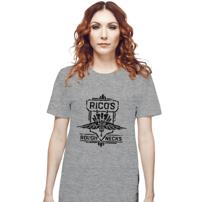 Secret_Shirts T-Shirts, Unisex / Small / Sports Grey Rico's Roughnecks